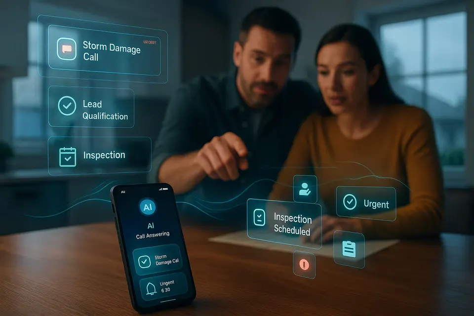 How Roofing Companies can use Call Automation