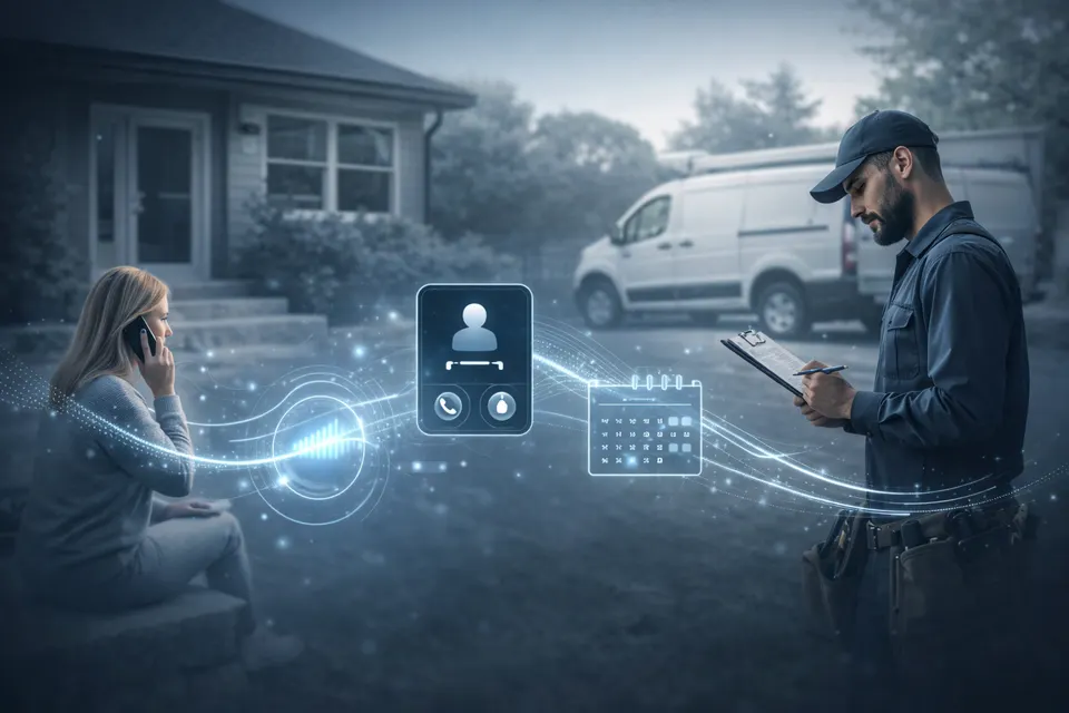 Customer journey mapping for Home Service call handling