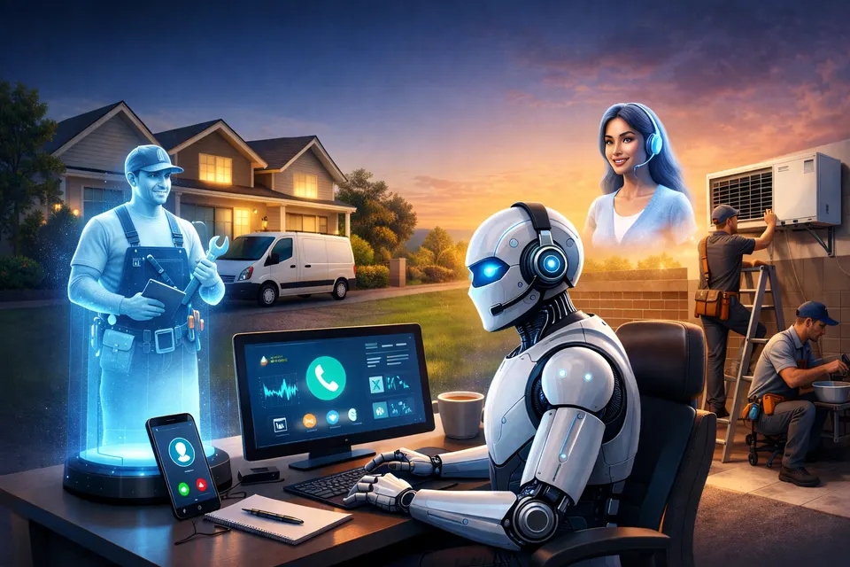 Top 5 best AI phone answering systems for home services 2026