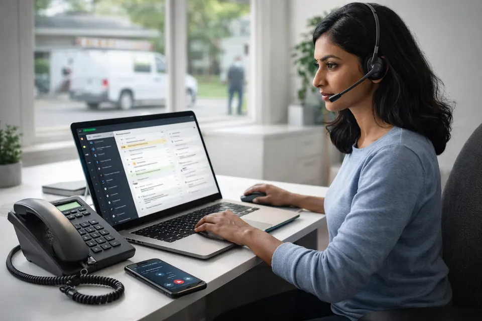 Virtual call center basics: A setup guide for home service companies