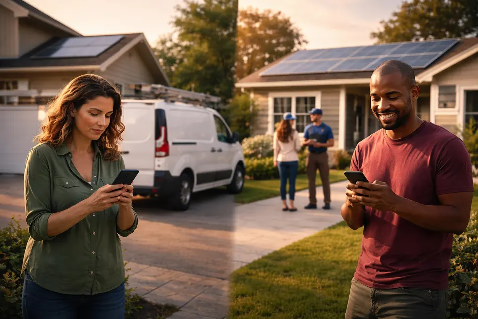 How AI answering services help solar businesses capture leads they used to miss
